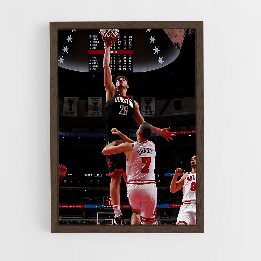 Poster Alperen sengun – affiche Basketball (vue 5)